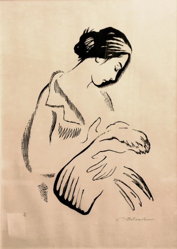 С.П. Павлинов. Катя с сыном